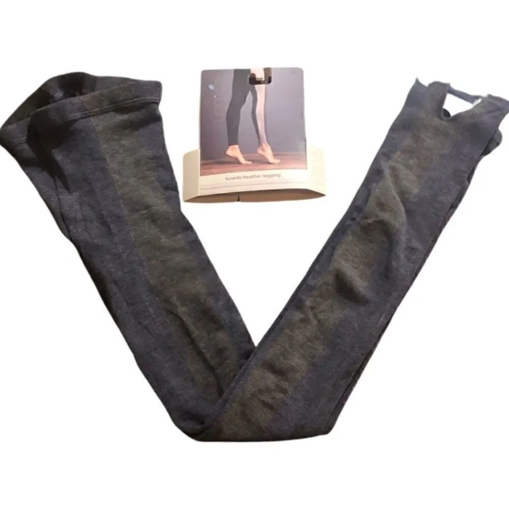 Lemon Tuxedo Heather Legging 